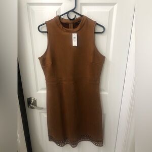 NWT: Never worn, gorgeous Ann Taylor brown shell dress